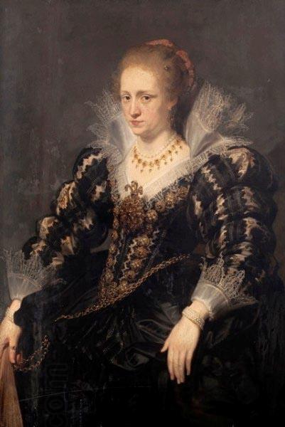 Peter Paul Rubens Portrait of Jacqueline de Caestre.